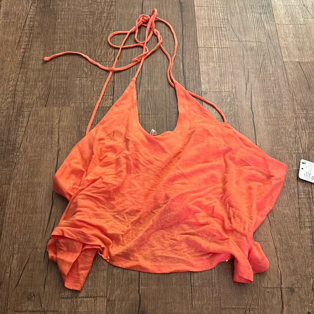 Free People strappy back tank top. Size XL brand new with tags